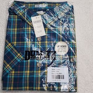 661 NWT Men's BBQ Slim Fit Short Sleeve Shirt Size Large Slim